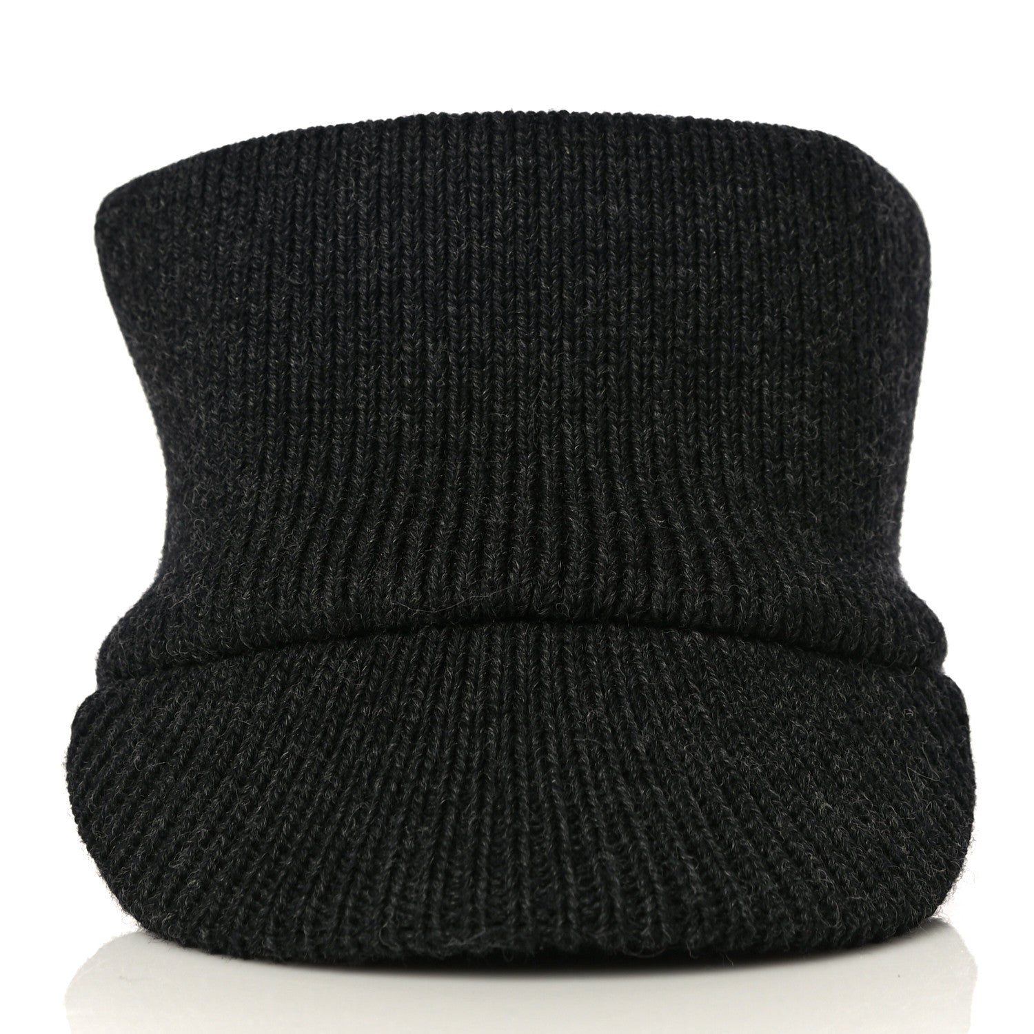 Prada Wool Racing Logo Shaker Visor Cap Anthracite Grey 2 of 6