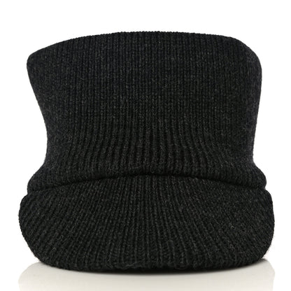 Prada Wool Racing Logo Shaker Visor Cap Anthracite Grey 2 of 6