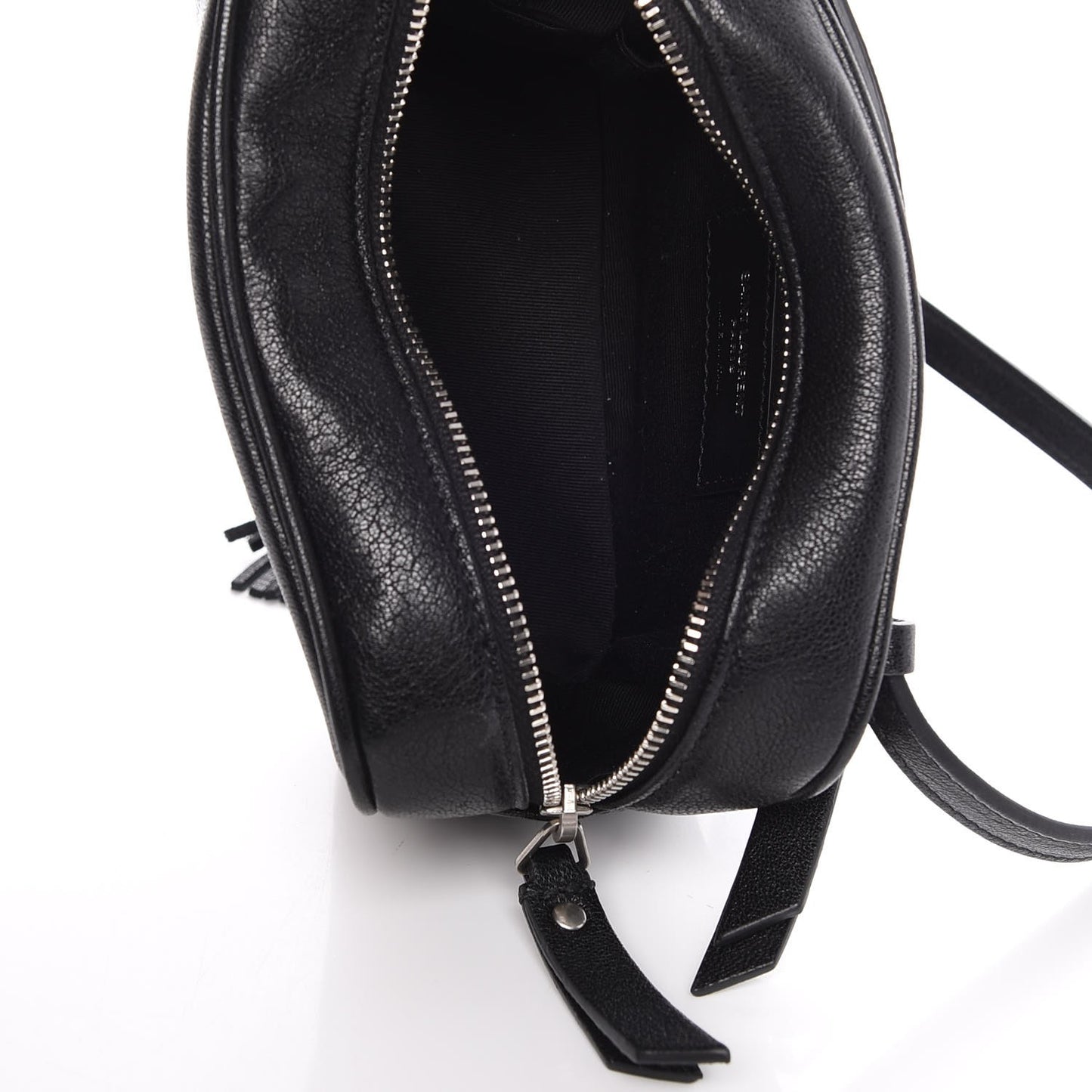 Lambskin Monogram Lou Belt Bag Black
