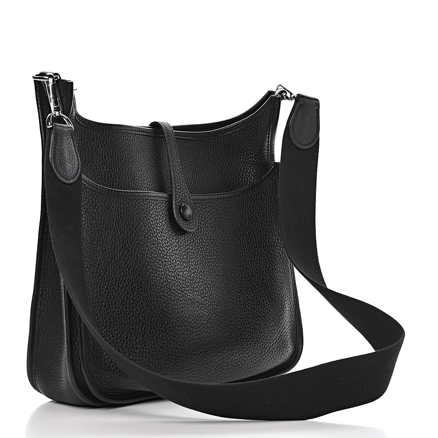 Hermes Taurillon Clemence Evelyne II PM Black 3 of 14