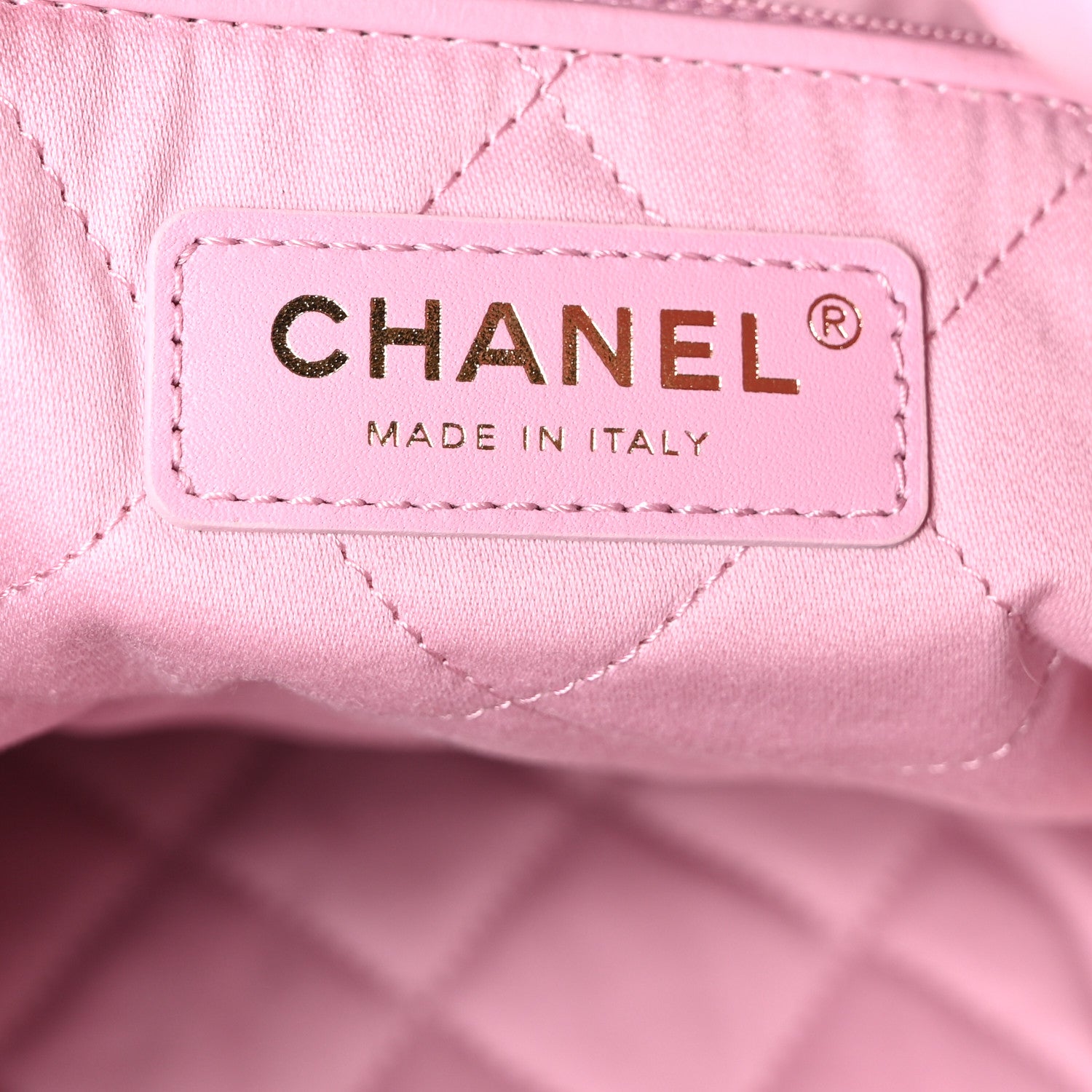 Chanel Shiny Calfskin Quilted Small Chanel 22 Dark Pink 7 of 11