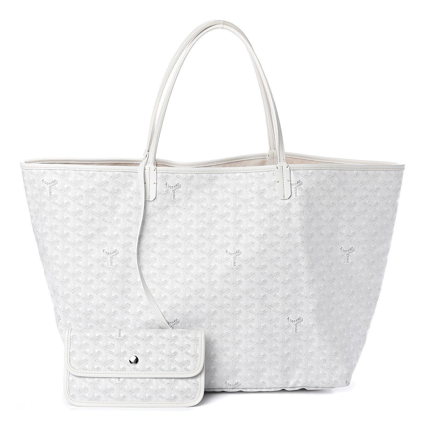Goyard Goyardine Saint Louis GM White 1 of 7
