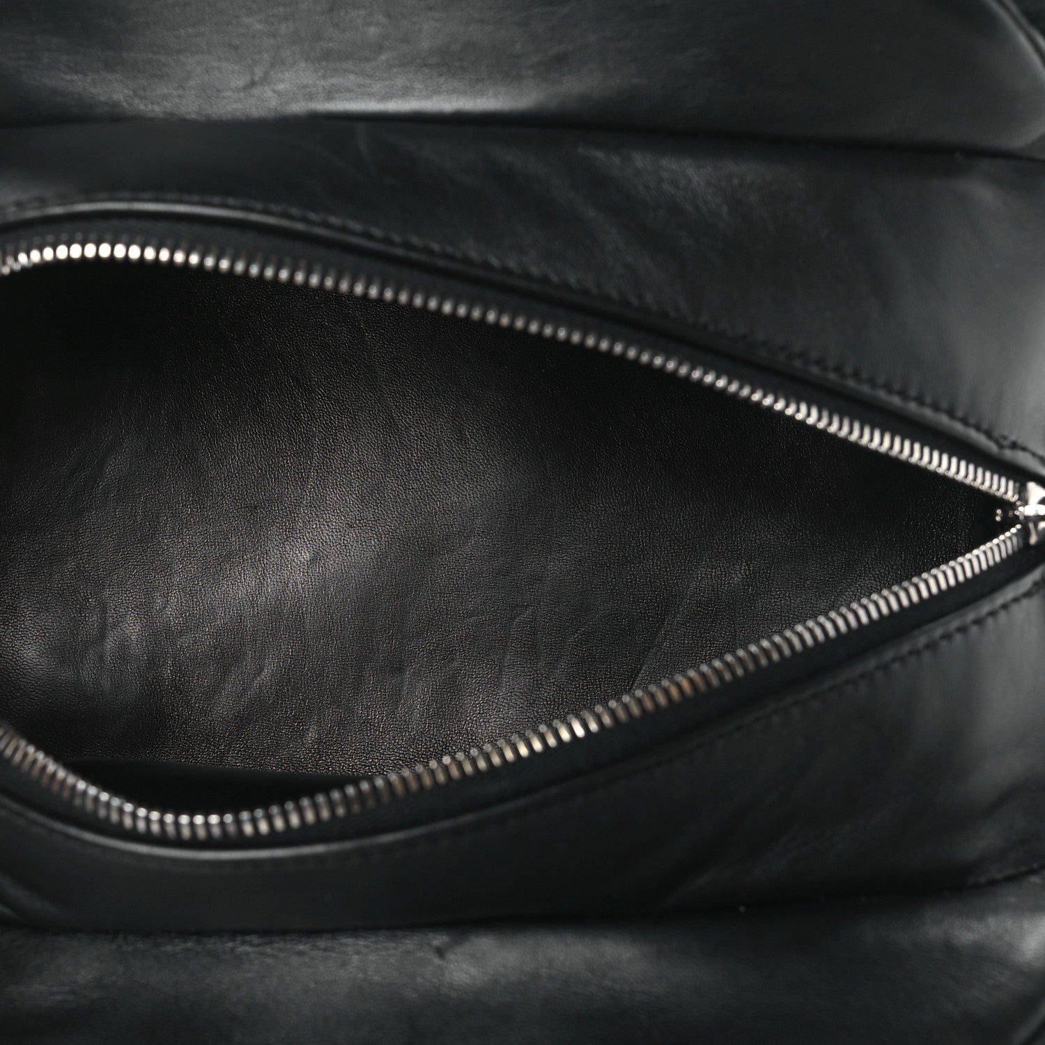 Chanel Rabbit Fur Baguette Crystal CC Bag Black 5 of 8