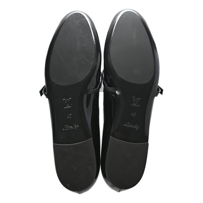Louis Vuitton Patent Uniformes Ballet Flats 40 Black 5 of 8