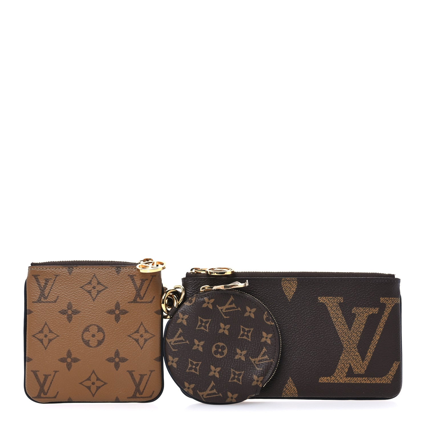 Louis Vuitton Reverse Monogram Giant Trio Pouch 1 of 9