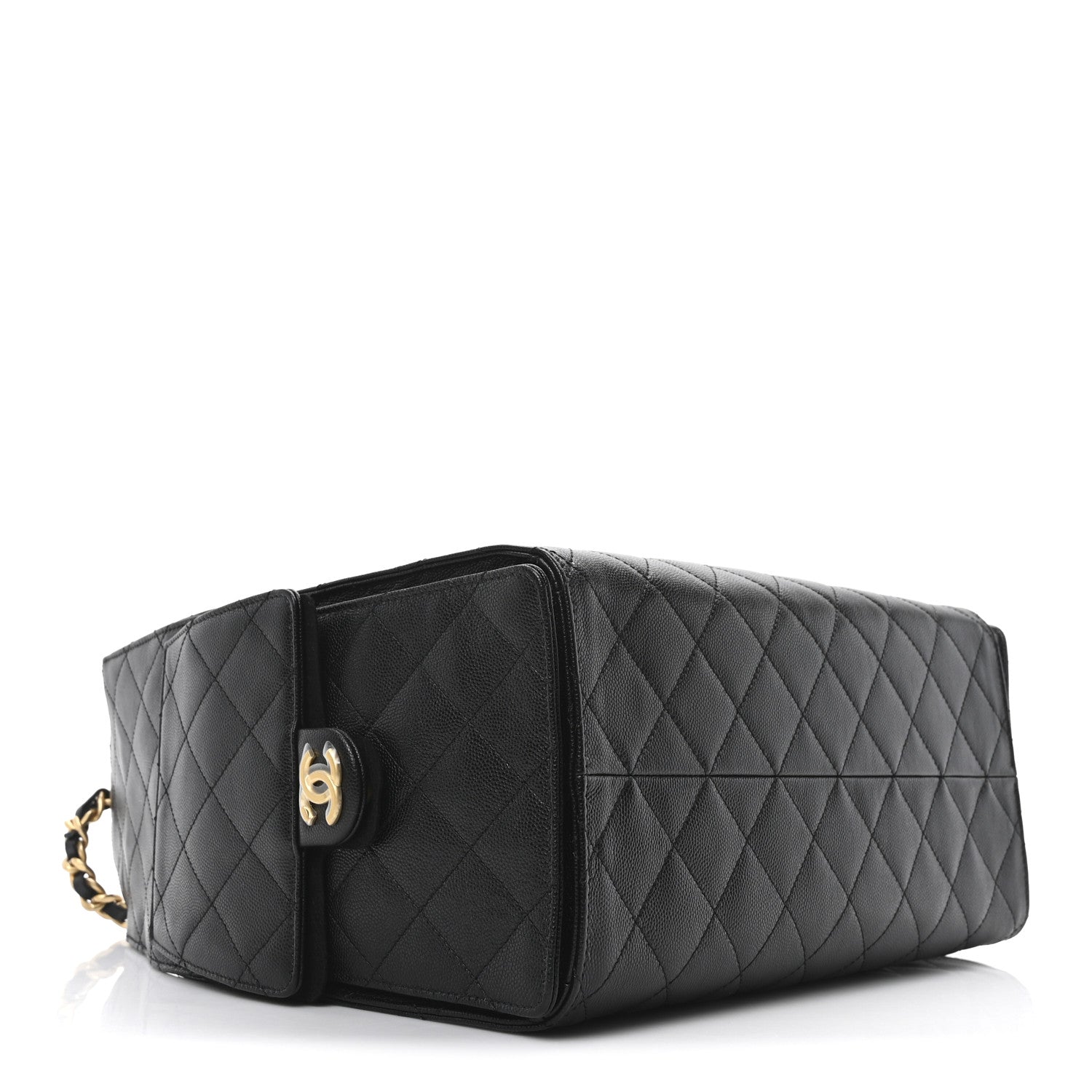 Chanel Caviar Quilted Medium Chanel 25 Handbag Black 5 of 11