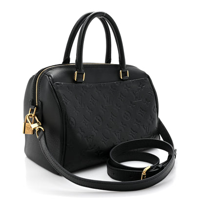 Louis Vuitton Empreinte Speedy Bandouliere 25 NM Black 3 of 12