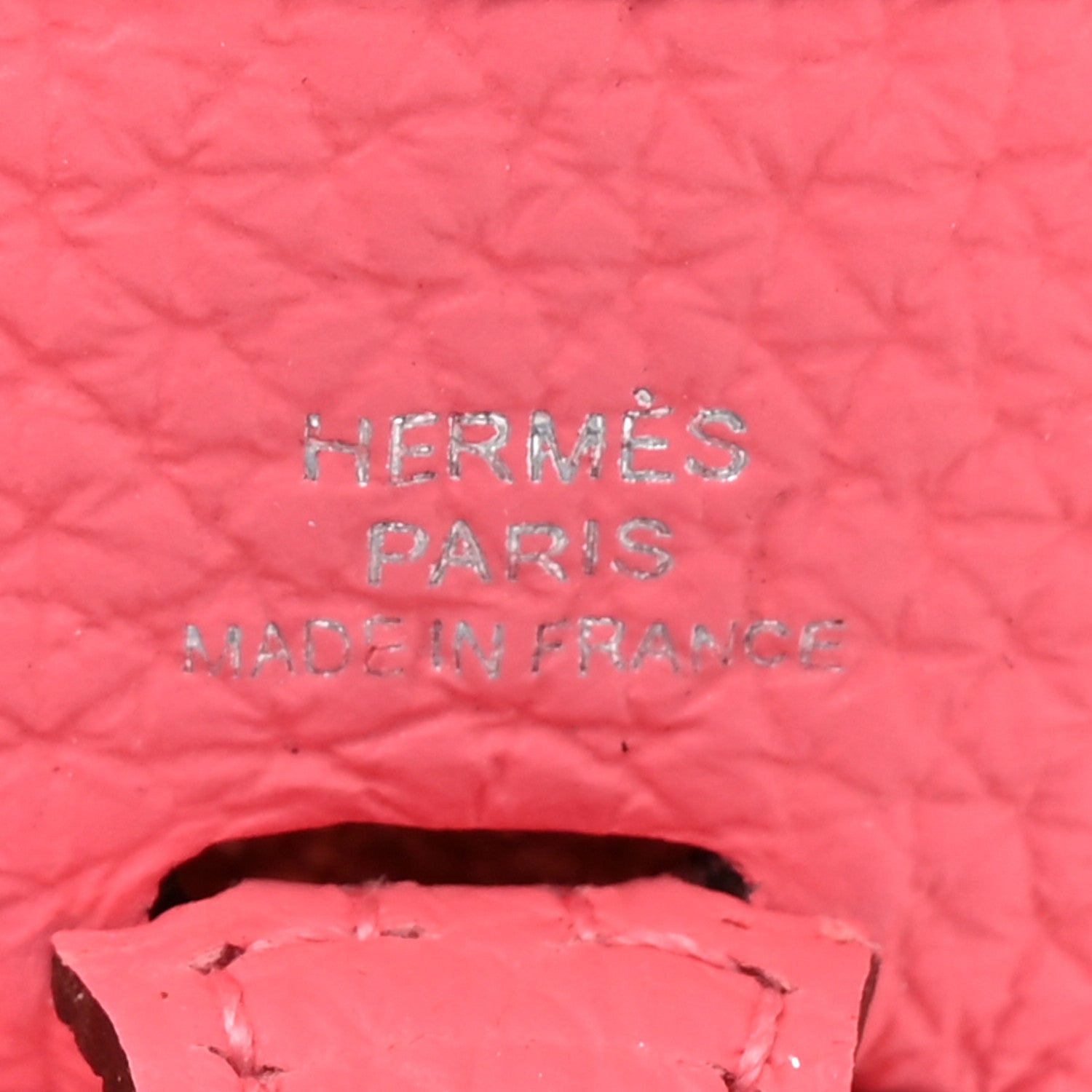 Hermes Taurillon Clemence Amazone Evelyne TPM Rose Azalee Rouge Pivoine 6 of 11