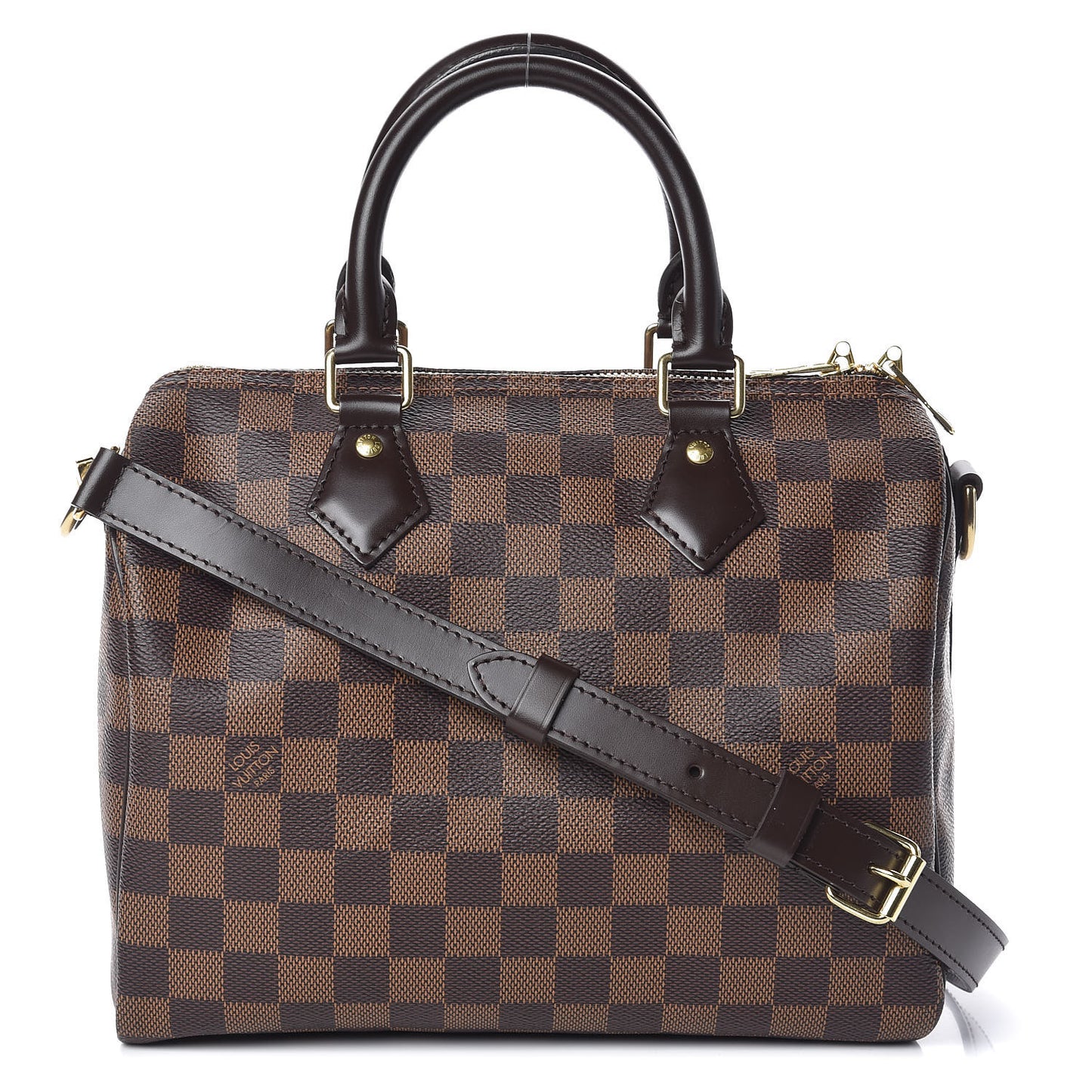 Damier Ebene Speedy Bandouliere 25