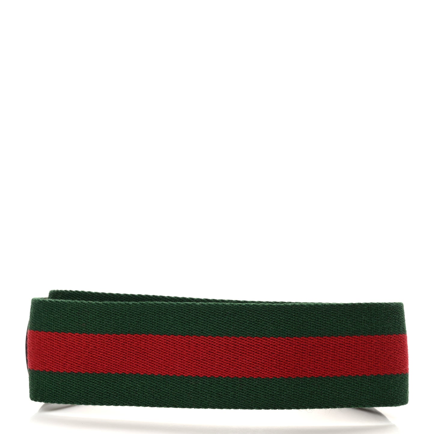 Efesto Calfskin Web Horsebit 50/25mm Belt 85 34 Green Red Brown Sugar