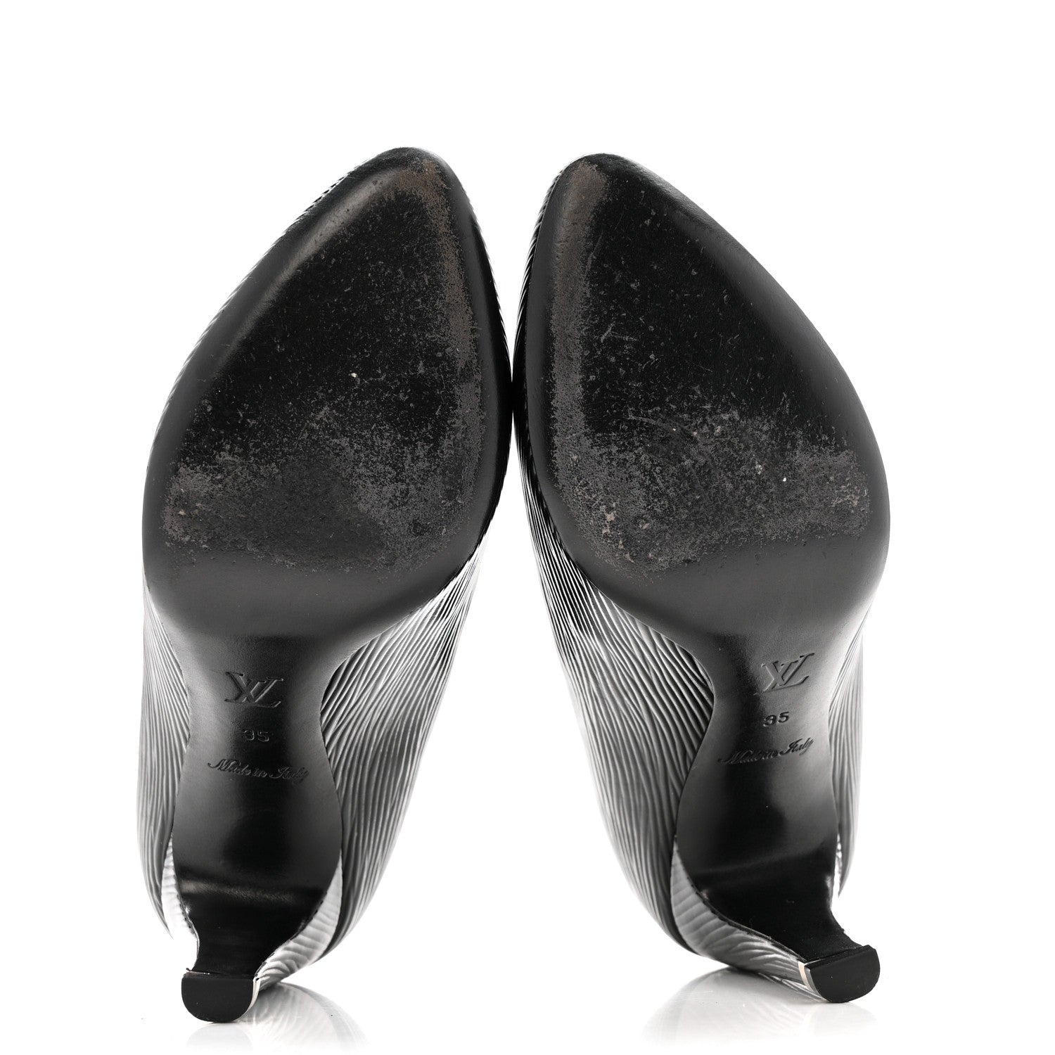 Louis Vuitton Epi Electric Joyce Pumps 35 Black 12 of 24