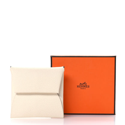 Hermes Epsom Bastia Verso Coin Purse Nata Sesame 8 of 8