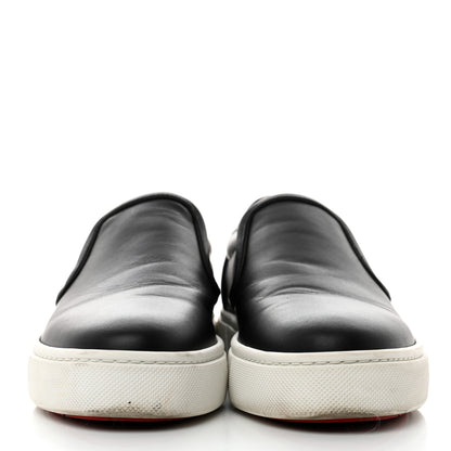 Christian Louboutin Calfskin Masteraltissima Flat Sneakers 38 Black 2 of 7