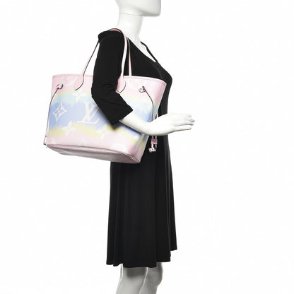 Louis Vuitton Monogram Escale Neverfull MM Pastel 2 of 10