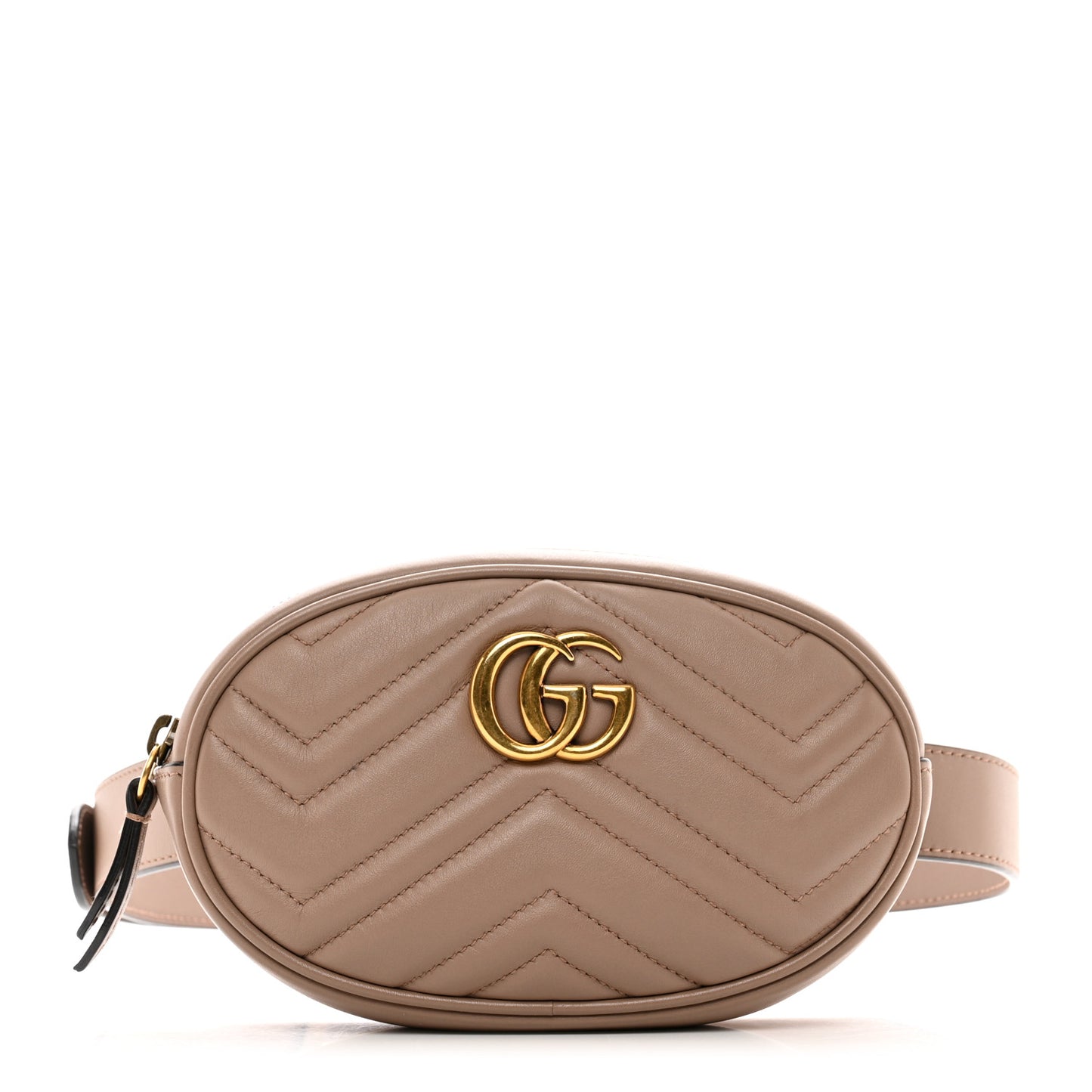 Calfskin Matelasse GG Marmont Belt Bag 85 34 Porcelain Rose