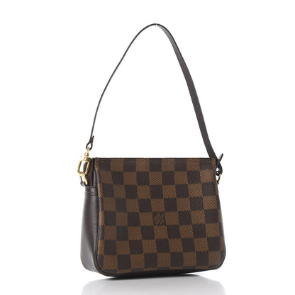 Louis Vuitton Damier Ebene Trousse Make Up Bag Pochette 2 of 8