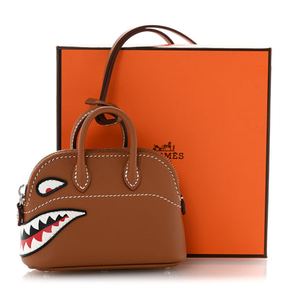 Hermes Swift Shark Bolide Bag Charm Gold 6 of 6