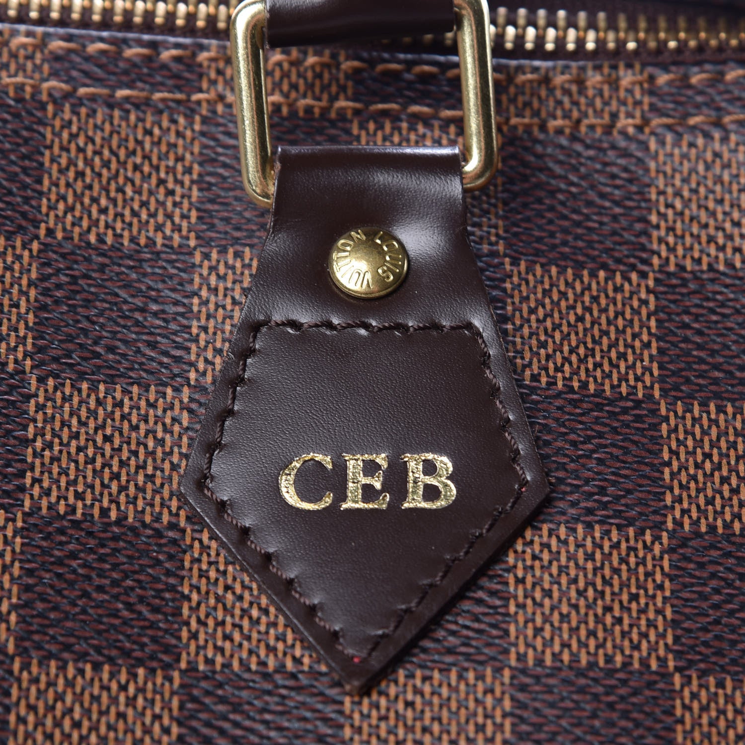 Louis Vuitton Damier Ebene Speedy 35 8 of 14