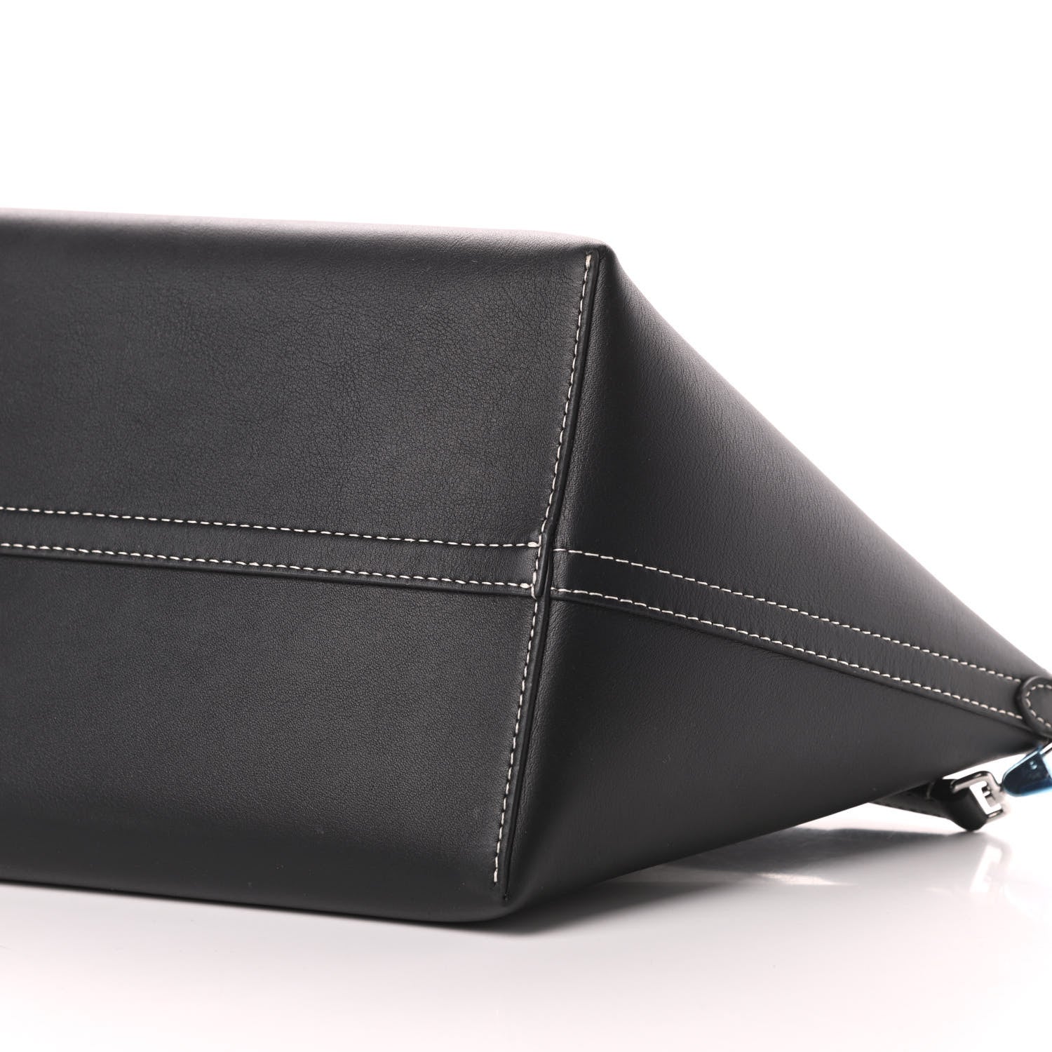 Burberry Soft Calfskin Mini Pocket Cabas Tote Black 9 of 9