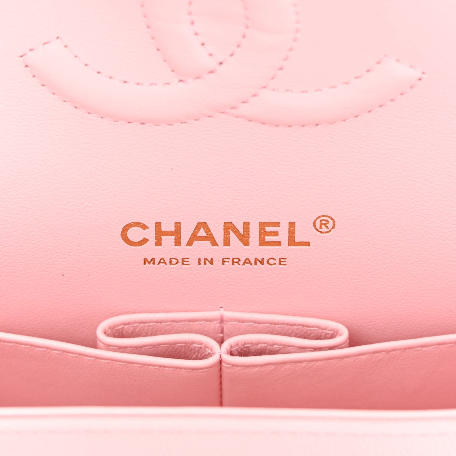 Chanel Caviar Quilted Medium Double Flap Light Pink 6 of 11