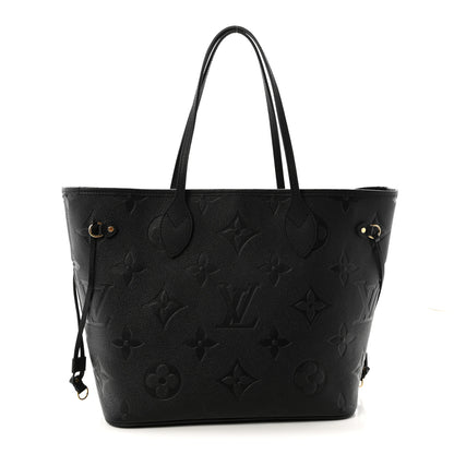 Louis Vuitton Empreinte Monogram Giant Neverfull MM Black 1 of 10