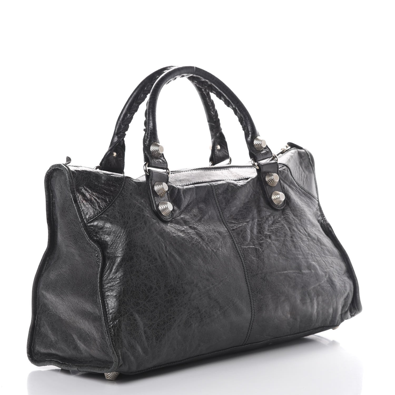 Balenciaga Agneau Giant 21 Silver Hardware Work Black 2 of 16