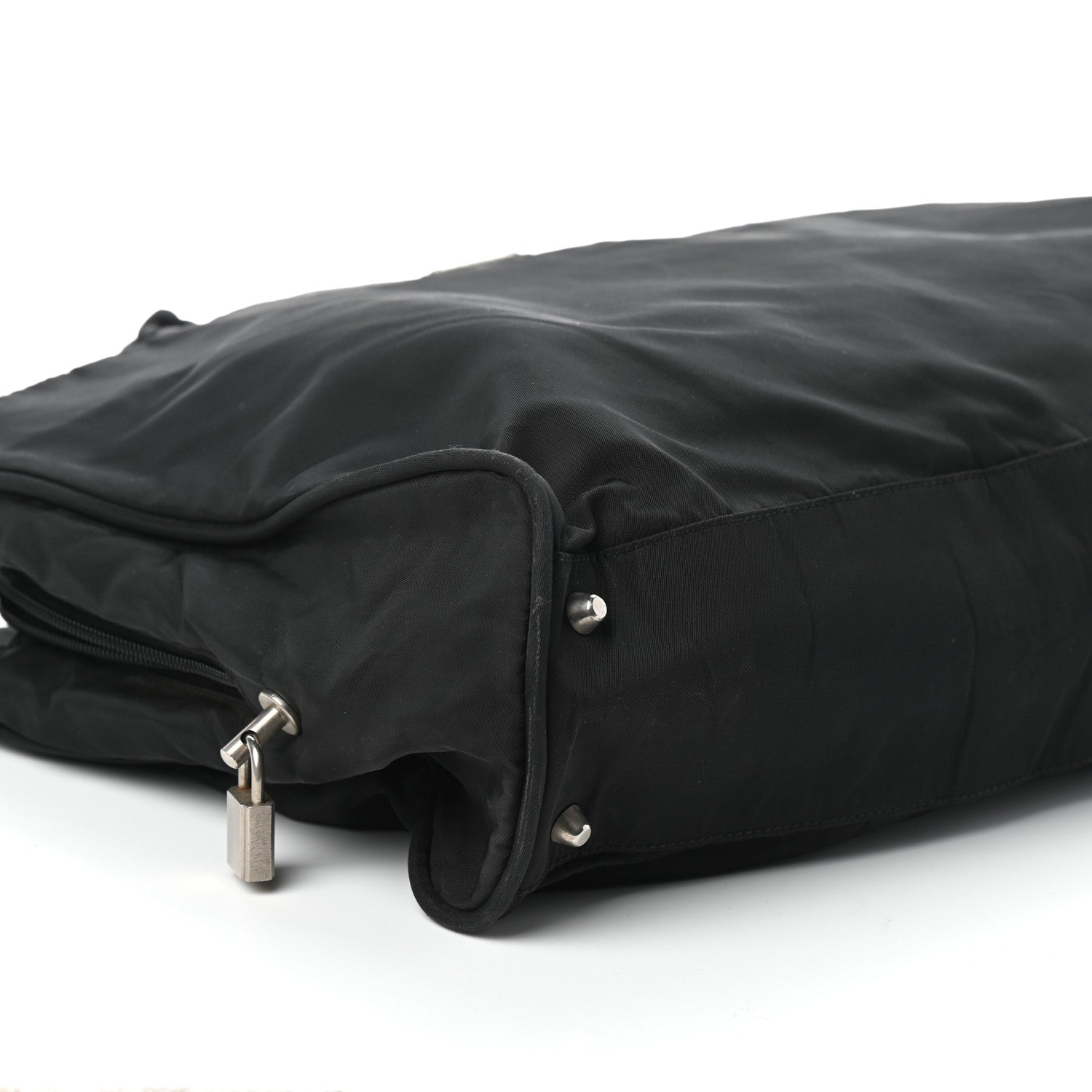 Prada Tessuto Nylon Briefcase Black 8 of 10