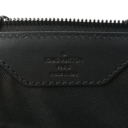 Louis Vuitton Taurillon Monogram Sac Plat Cross Black 6 of 8