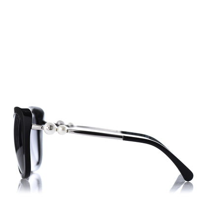 Chanel Polarized Pearl Sunglasses 5339-H Black 3 of 9