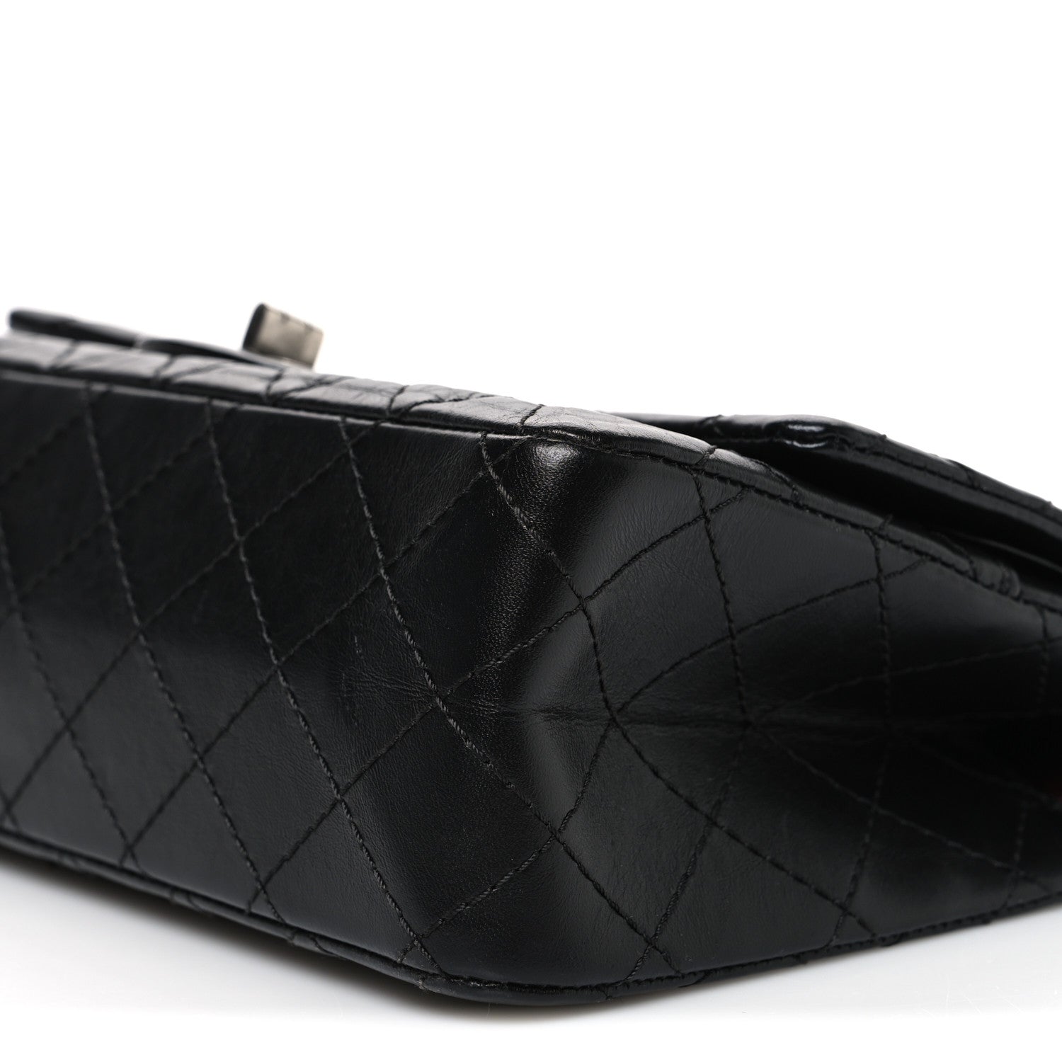 Chanel Aged Calfskin Quilted 2.55 Reissue 225 Flap Black 10 of 10