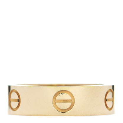 Cartier 18K Yellow Gold 5.5mm LOVE Ring 51 5.75 3 of 5