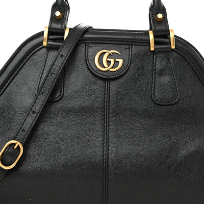Gucci Calfskin Medium Re(Belle) Top Handle Bag Black 8 of 10