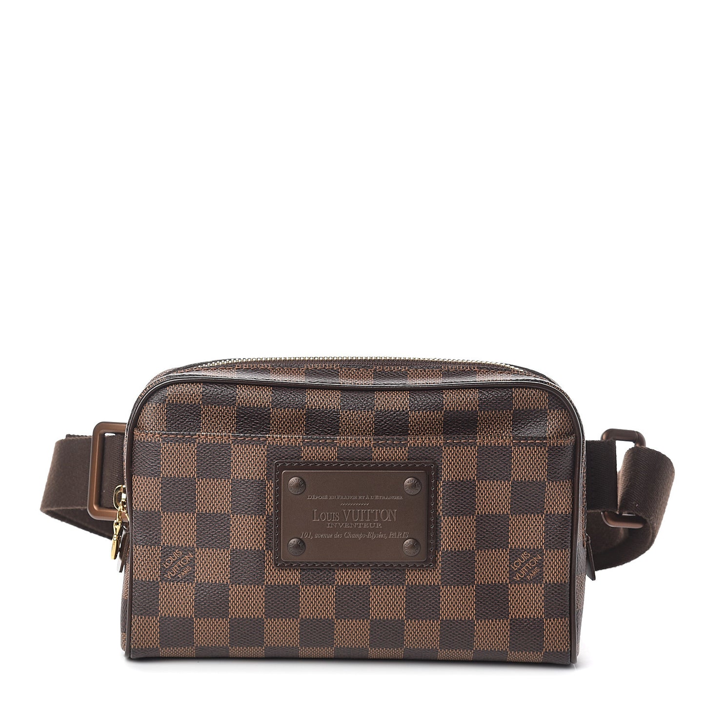 Damier Ebene Brooklyn Bum Bag