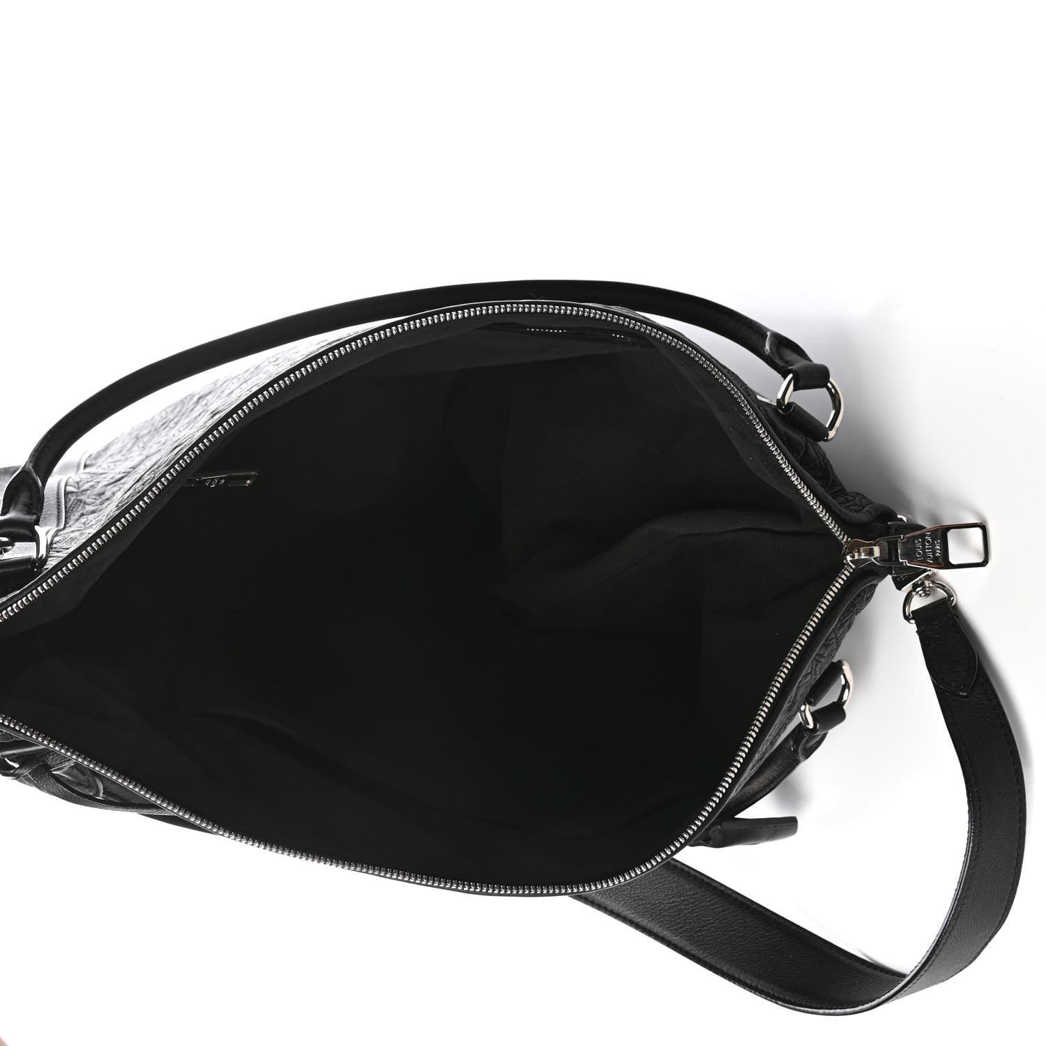 Louis Vuitton Monogram Lambskin Antheia Ixia MM Black 4 of 4