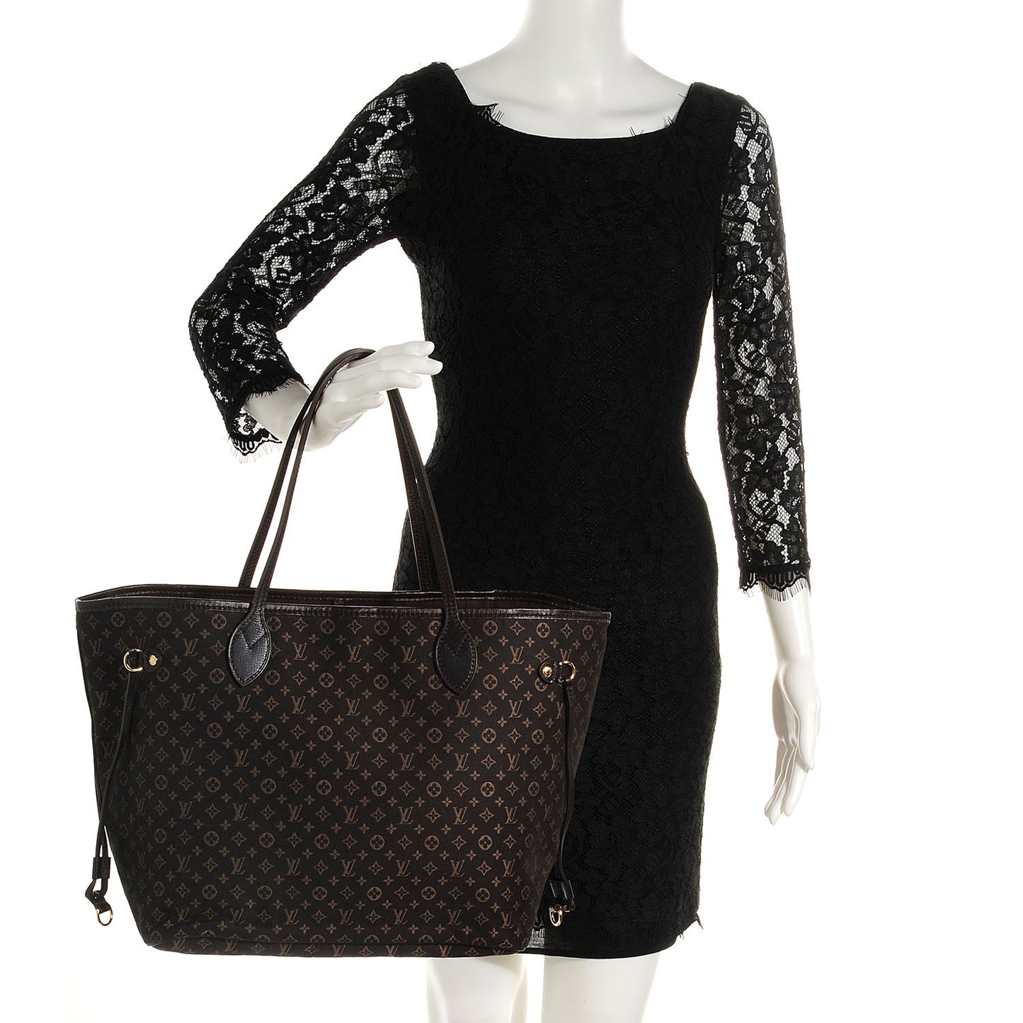 Monogram Idylle Neverfull MM Fusain