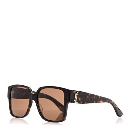 Saint Laurent Acetate Square SLM9N 003 Sunglasses Tortoise 1 of 7