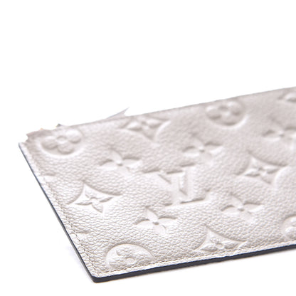Louis Vuitton Empreinte Felicie Chain Wallet Zippered Insert Tourterelle 6 of 7