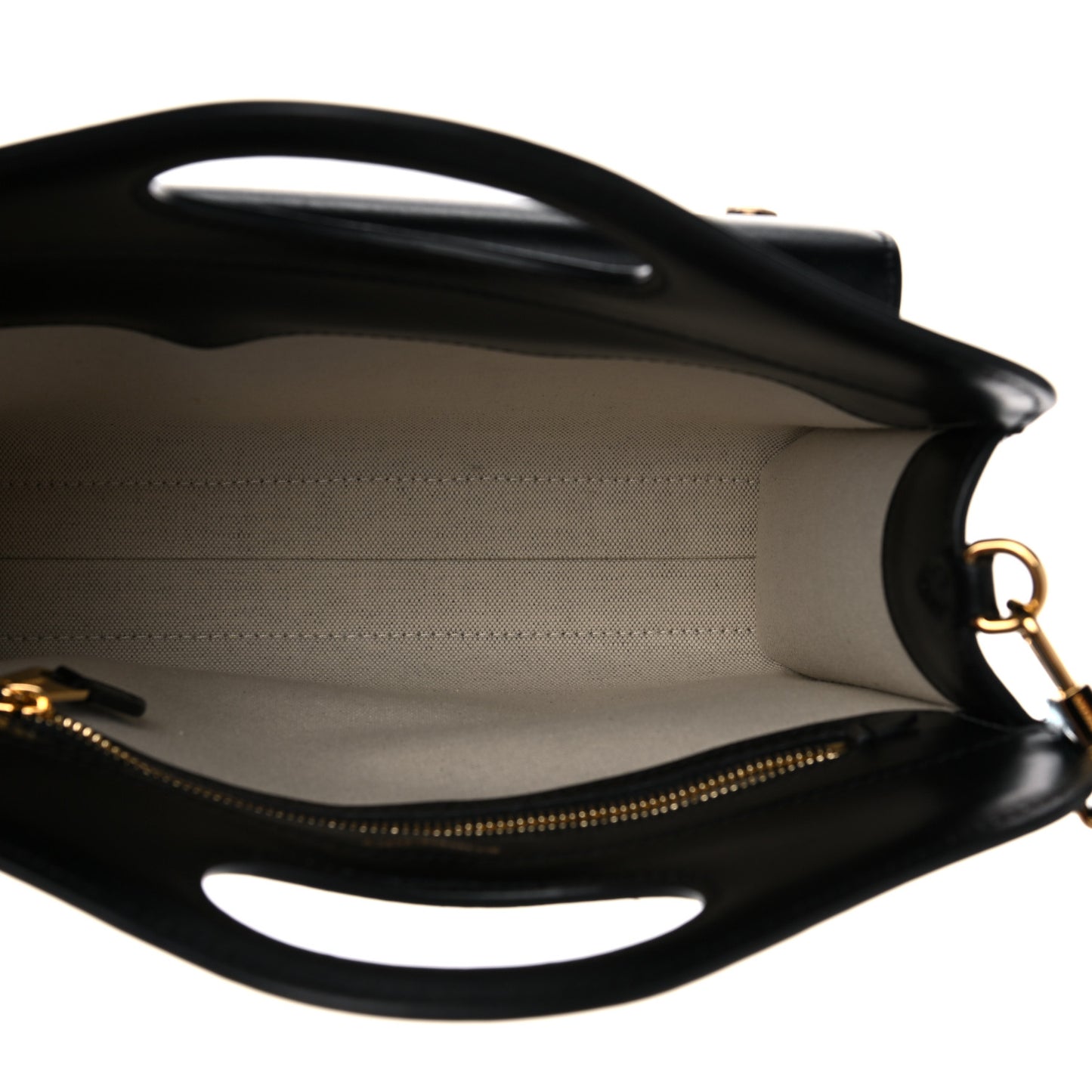 Calfskin Check Mini Pocket Bag Black