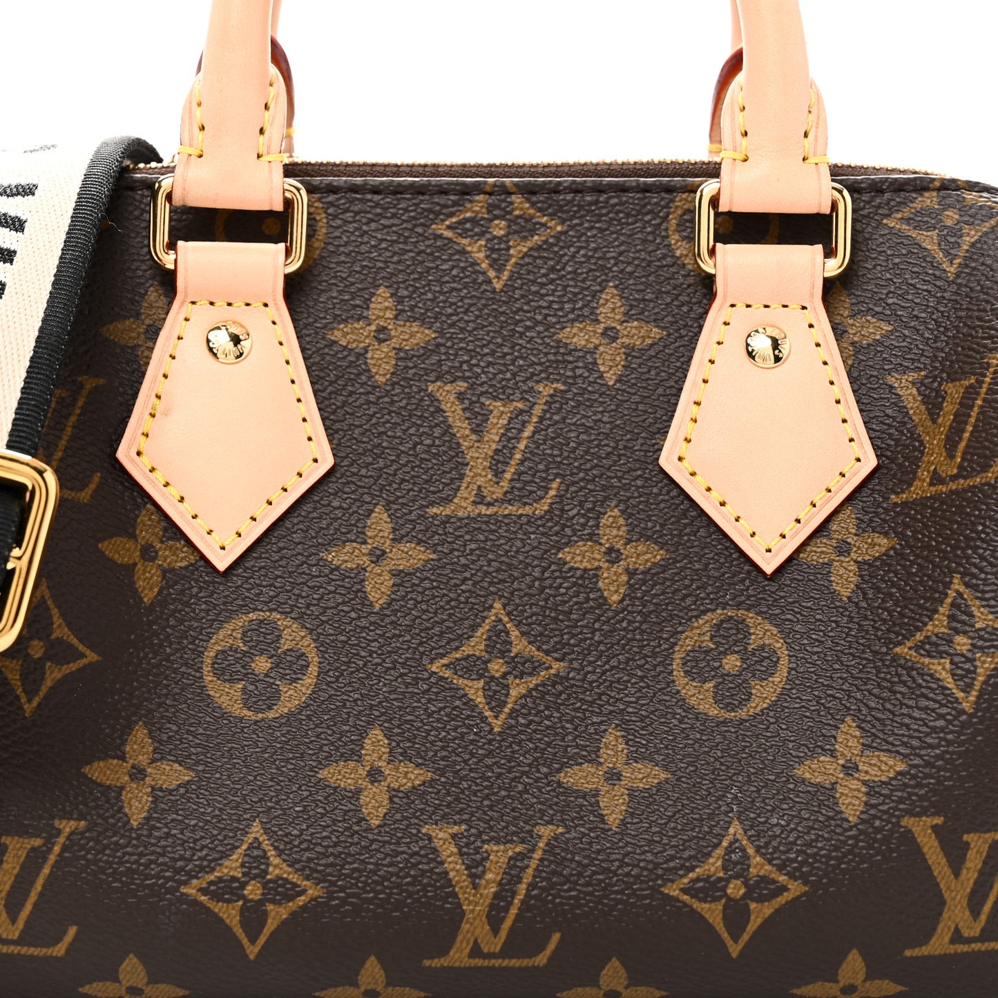 Monogram Speedy Bandouliere 20 Black