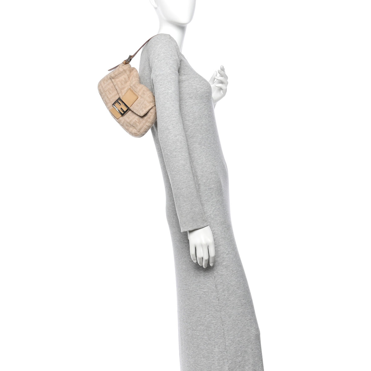 Wool Zucca Baguette Beige
