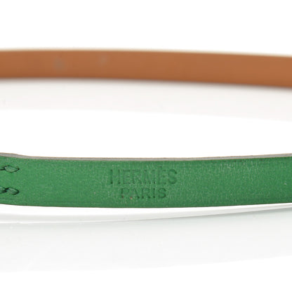 Hermes Swift Hapi 3 MM Triple Tour Wrap Bracelet M Bambou 6 of 8