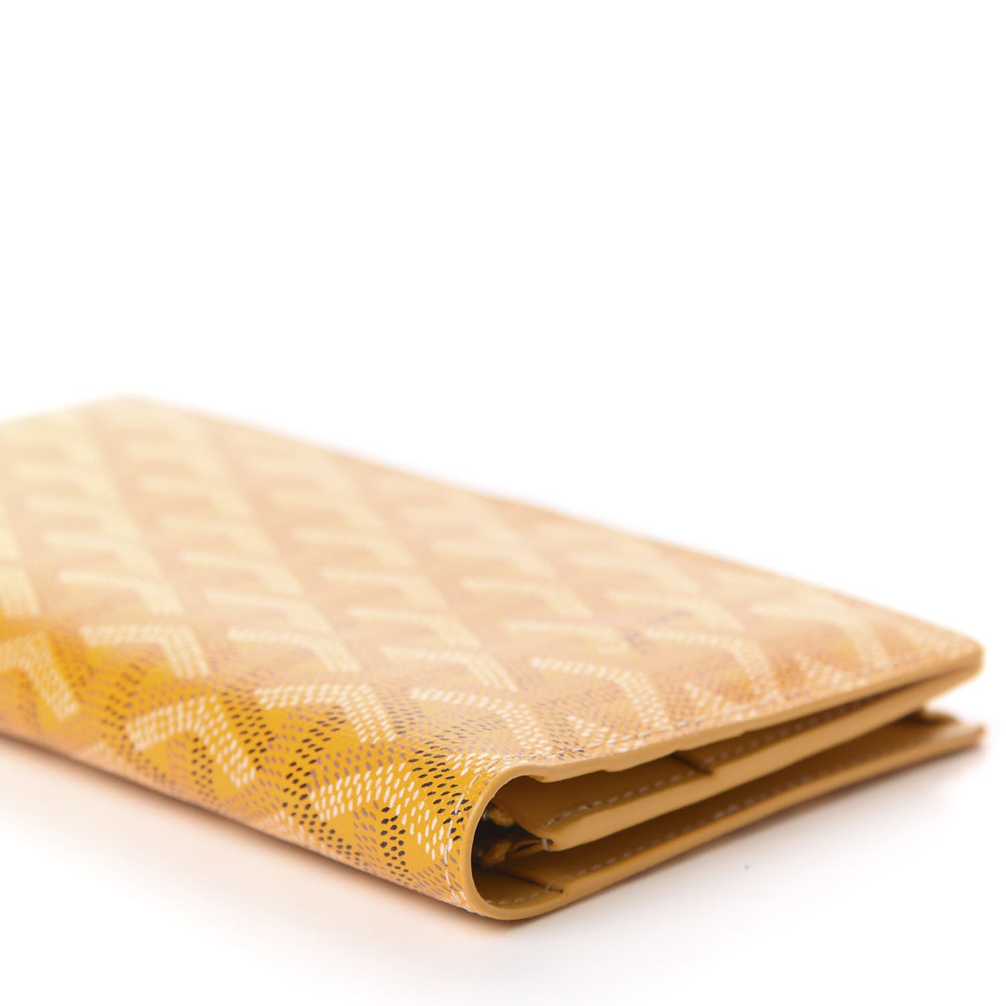 Goyardine Richelieu Wallet Yellow