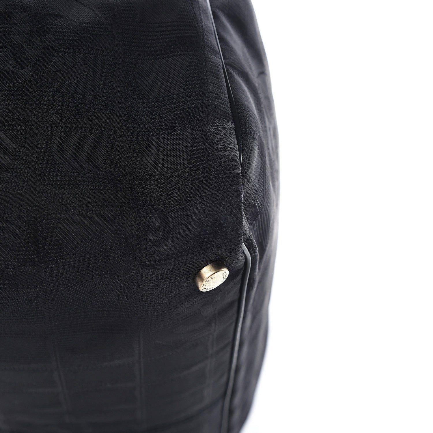Chanel Nylon Large Travel Tote Black 8 of 10