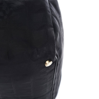 Chanel Nylon Large Travel Tote Black 8 of 10