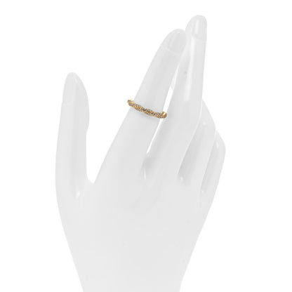 David Yurman 18K Yellow Gold Diamond Pave Flex Ring 51 5.75 2 of 5