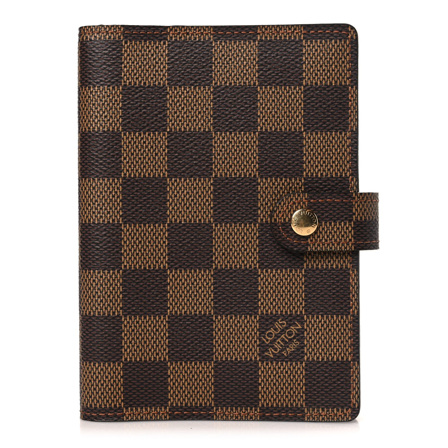Damier Ebene Small Ring Agenda Cover