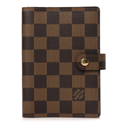 Louis Vuitton Damier Ebene Small Ring Agenda Cover 1 of 6