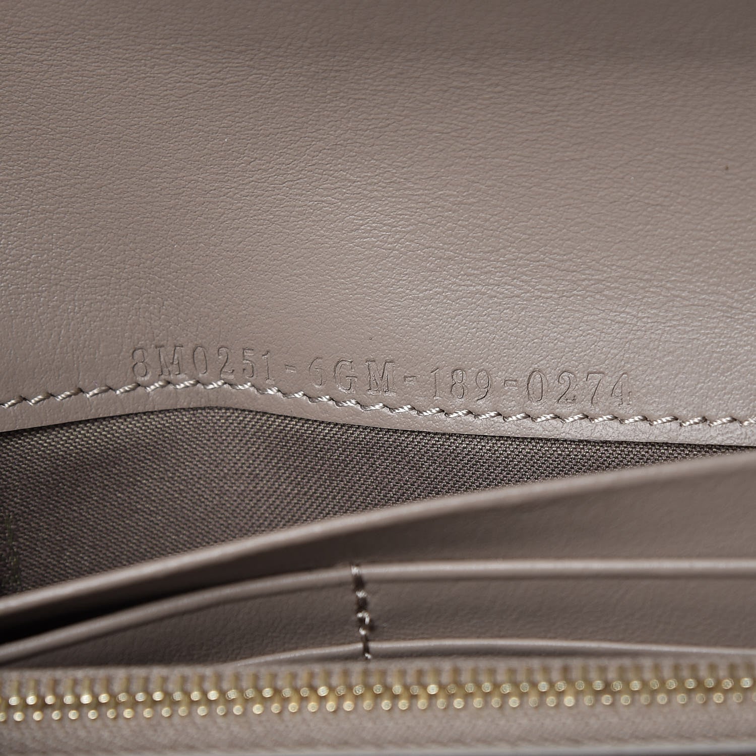 Fendi Vitello Liberty Vitello Century Bi-Color By The Way Continental Wallet English Rose Tortora 7 of 8