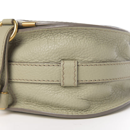 Chloe Calfskin Mini Marcie Round Crossbody Bag Sage 7 of 8