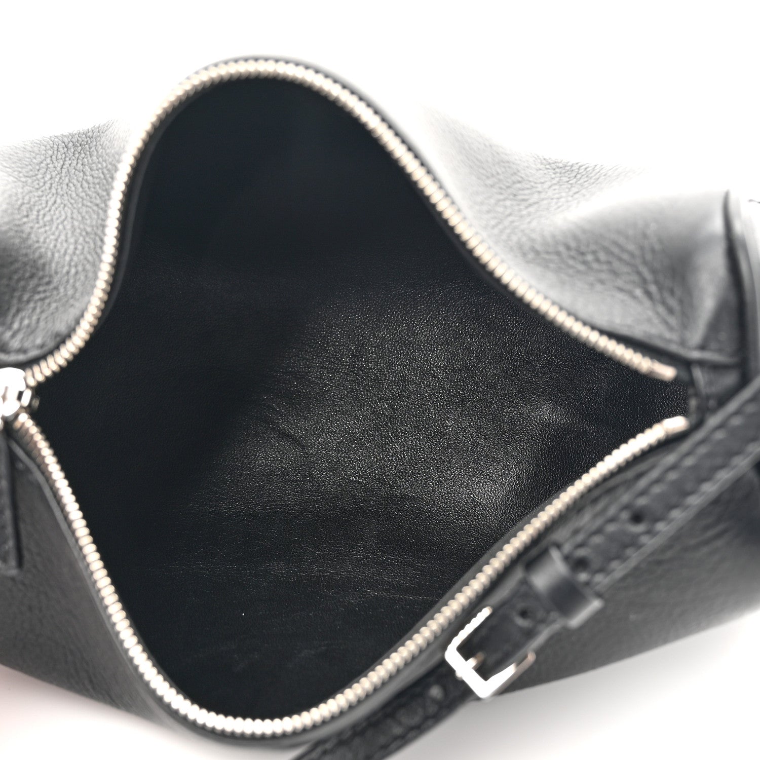 The Row Grained Calfskin 90's Bag Black 5 of 9